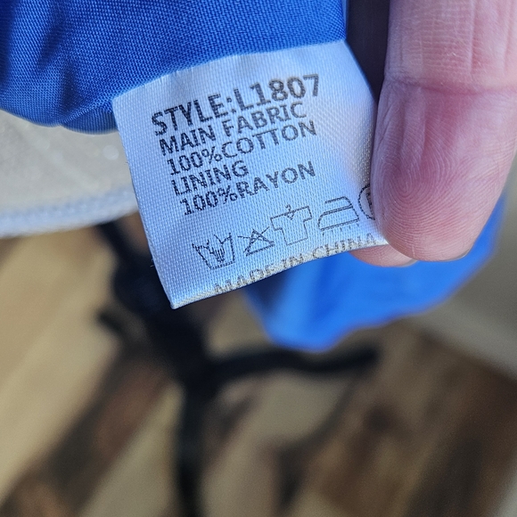 Lost In Lunar Chic Blue Ruffle Mini Dress - Picture 6 of 6